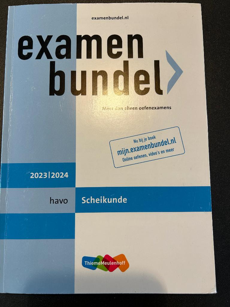 examenbundel, Ophalen, Overige vakken, Zo goed als nieuw, HAVO