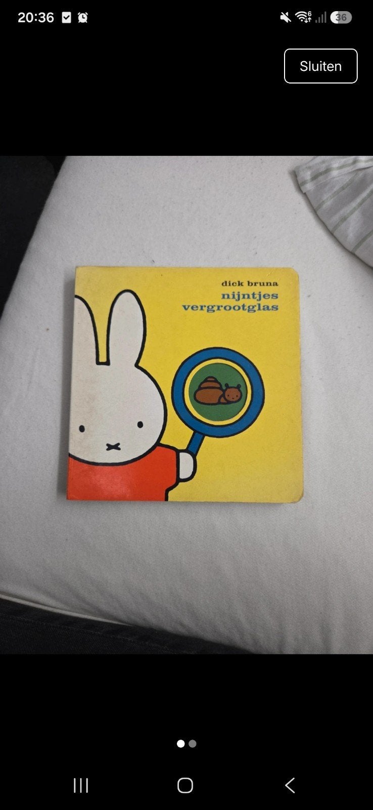 Nijntjes vergrootglas - Dick Bruna, Boeken, Gelezen, Fictie algemeen, Verzenden, Jongen of Meisje