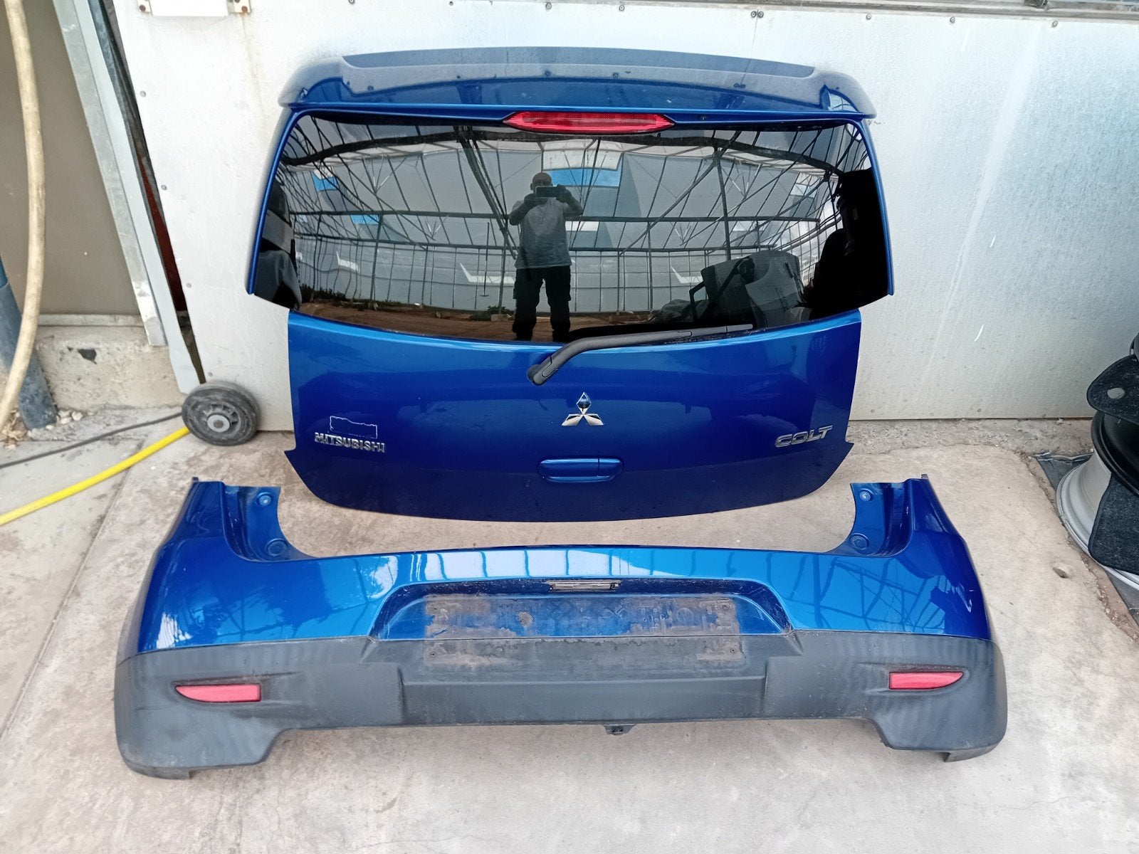 Mitsubishi Colt Vl achterklep, Ophalen of Verzenden, Achter, Mitsubishi, Achterklep
