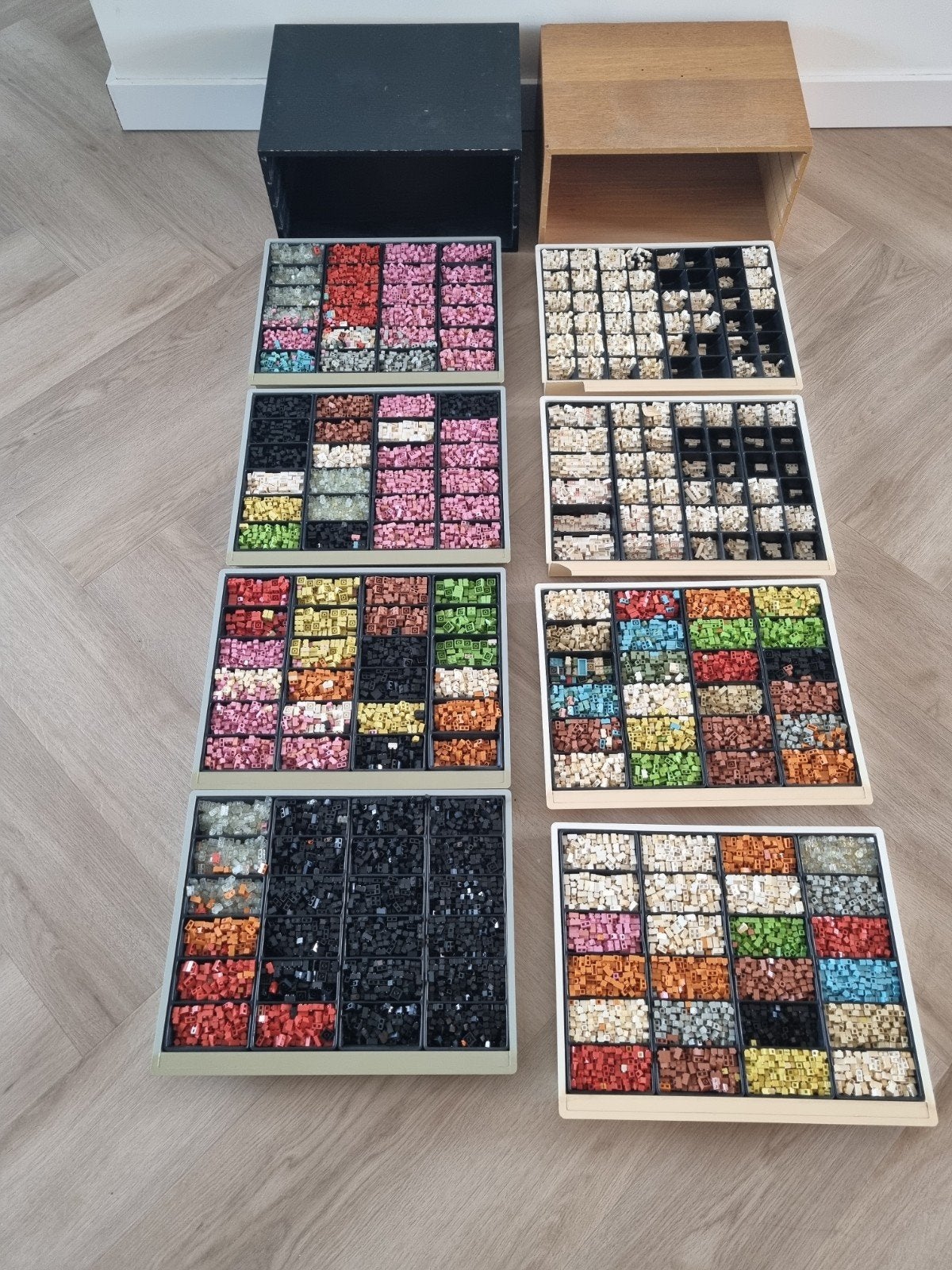 Modulex Lego - Grote collectie 27.000  bouwstenen en letters, Ophalen of Verzenden, Gebruikt