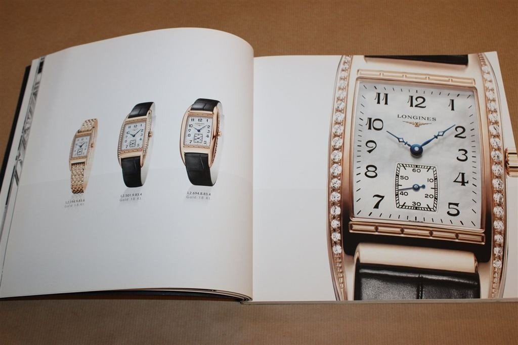 Longines 2007-2008 — Horlogecatalogus + Prijslijst, Ophalen of Verzenden, Gelezen, Mode algemeen