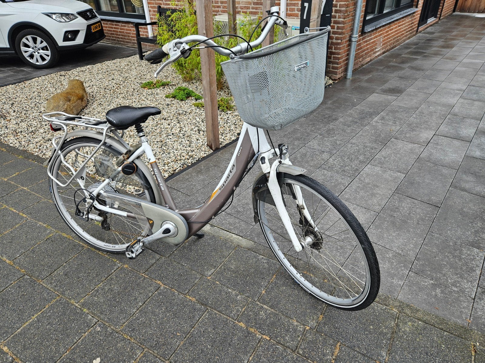 Mooie Sparta damesfiets met 7 versnellingen, Ophalen, Sparta, Gebruikt, 47 tot 50 cm