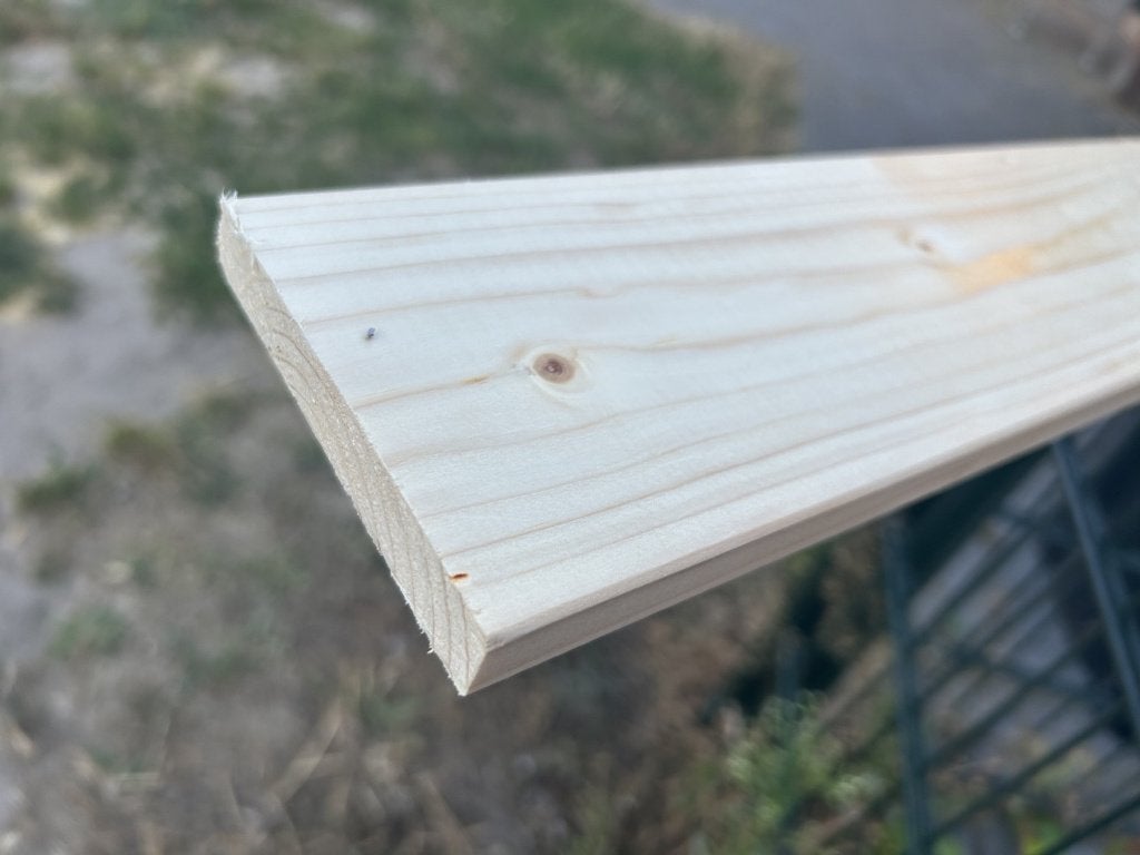 lat blank vurenhout (dxbxl) 15x95x4500 mm, Doe-het-zelf en Verbouw, Hout en Planken, Ophalen, Minder dan 25 mm, Nieuw, Plank