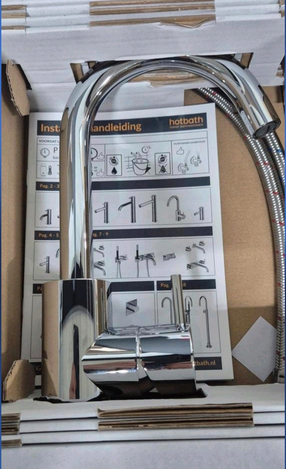 Hotbath Cobber CB004CR Wastafelkraan NIEUW

Nieuwprijs 220 e, Ophalen of Verzenden