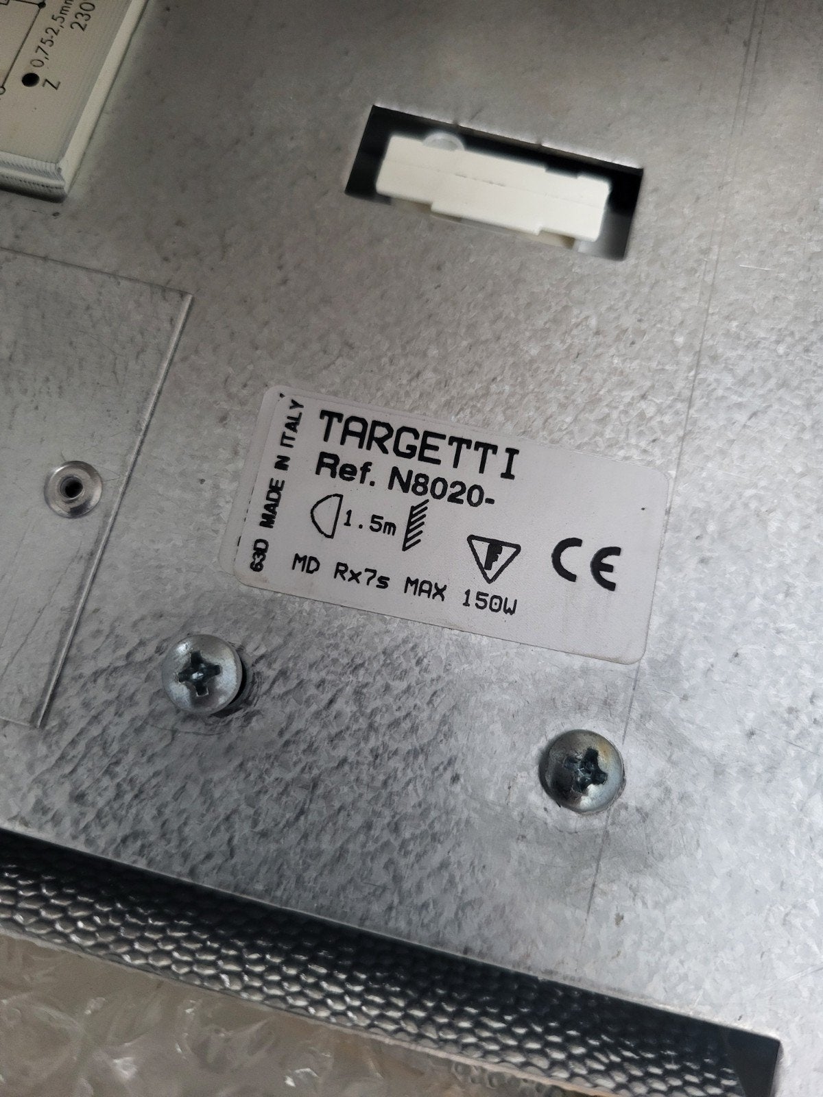 2x Targetti Plafondlampen - Gebruikt, Ophalen