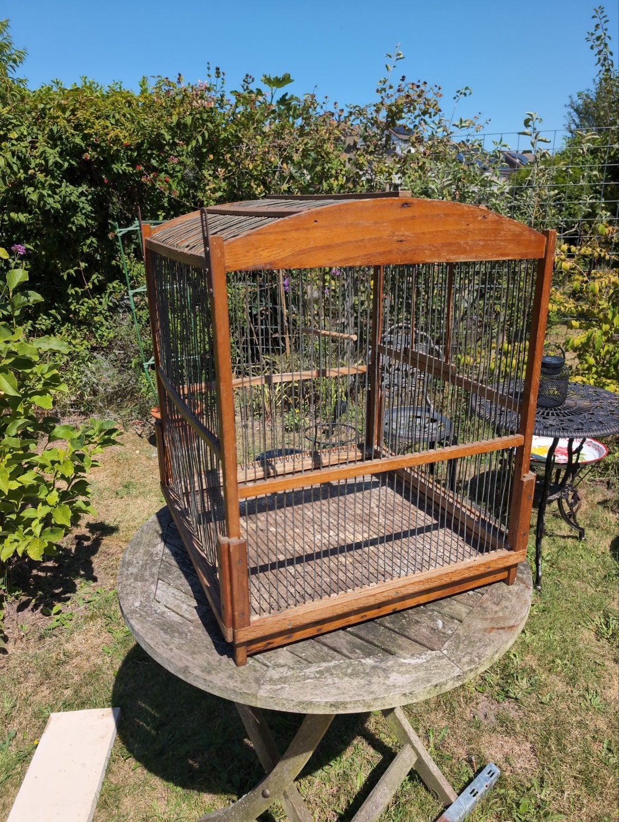 Vogelkooi voor bv Zebravinkjes., Ophalen, Hout, Vogelkooi