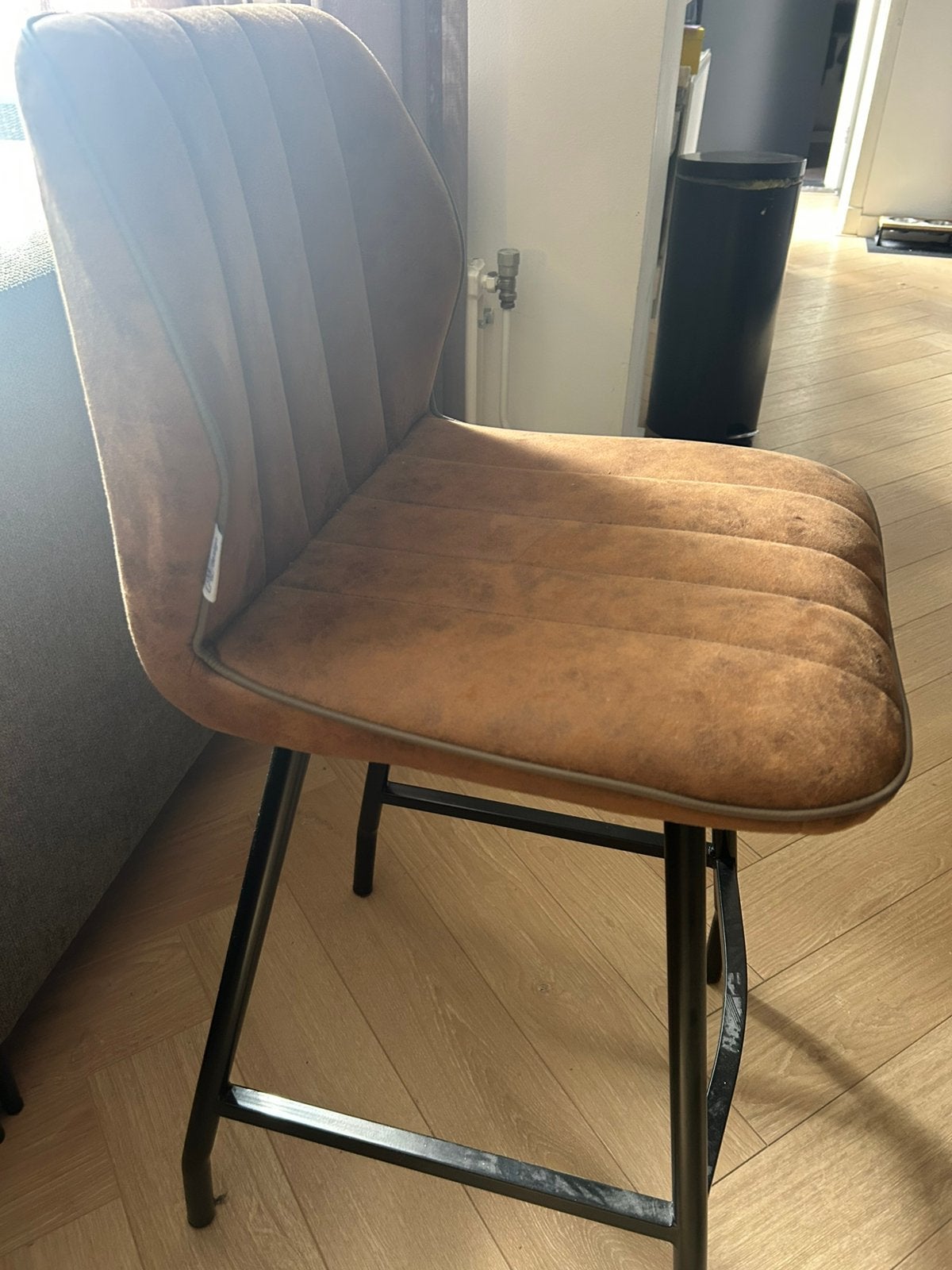 Nieuwe barkrukken (2x), 2 krukken, Ophalen, Zo goed als nieuw, 60 tot 90 cm