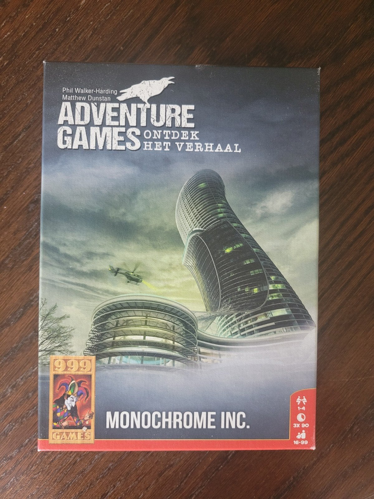 Adventure Games: Monochrome Inc. - Ontdek het Verhaal, Een of twee spelers, Ophalen of Verzenden, Zo goed als nieuw, 999 Games