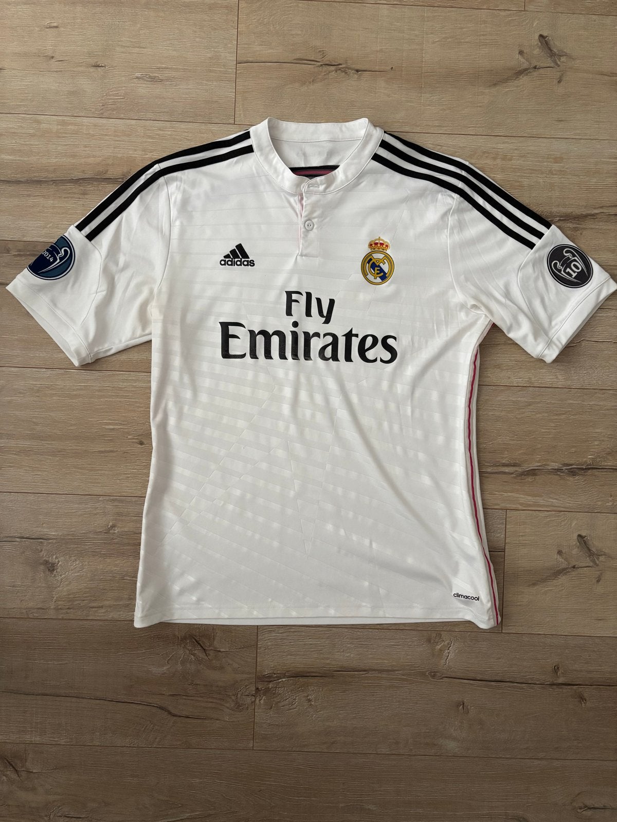 Real Madrid Thuisshirt 2014 Ronaldo Maat L, Maat L, Ophalen of Verzenden, Zo goed als nieuw, Shirt