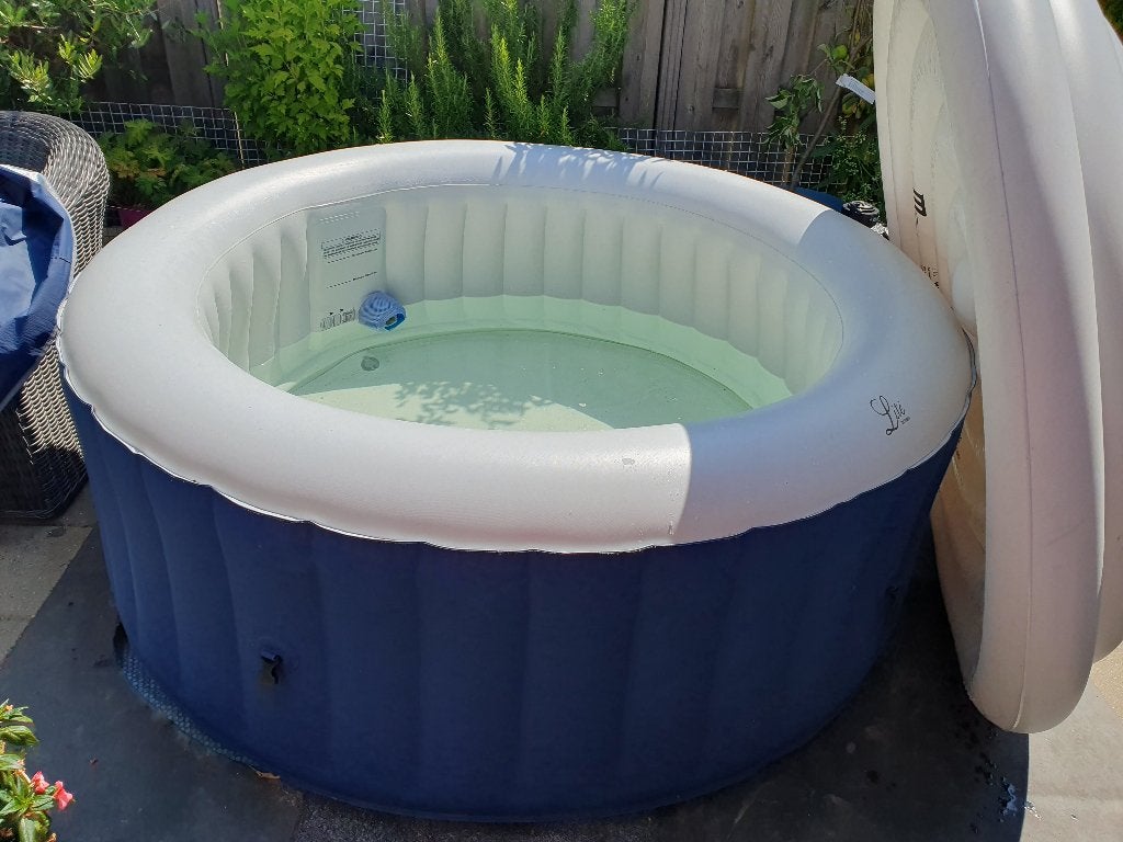 M Spa Lite jacuzzi, Ophalen, Gebruikt, Filter, Opblaasbaar