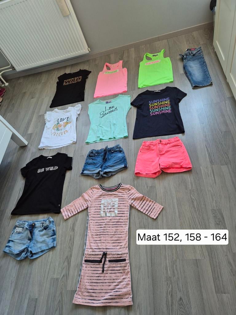 Pakket maat 152, 158 - 164, Ophalen of Verzenden, Zo goed als nieuw, Maat 152