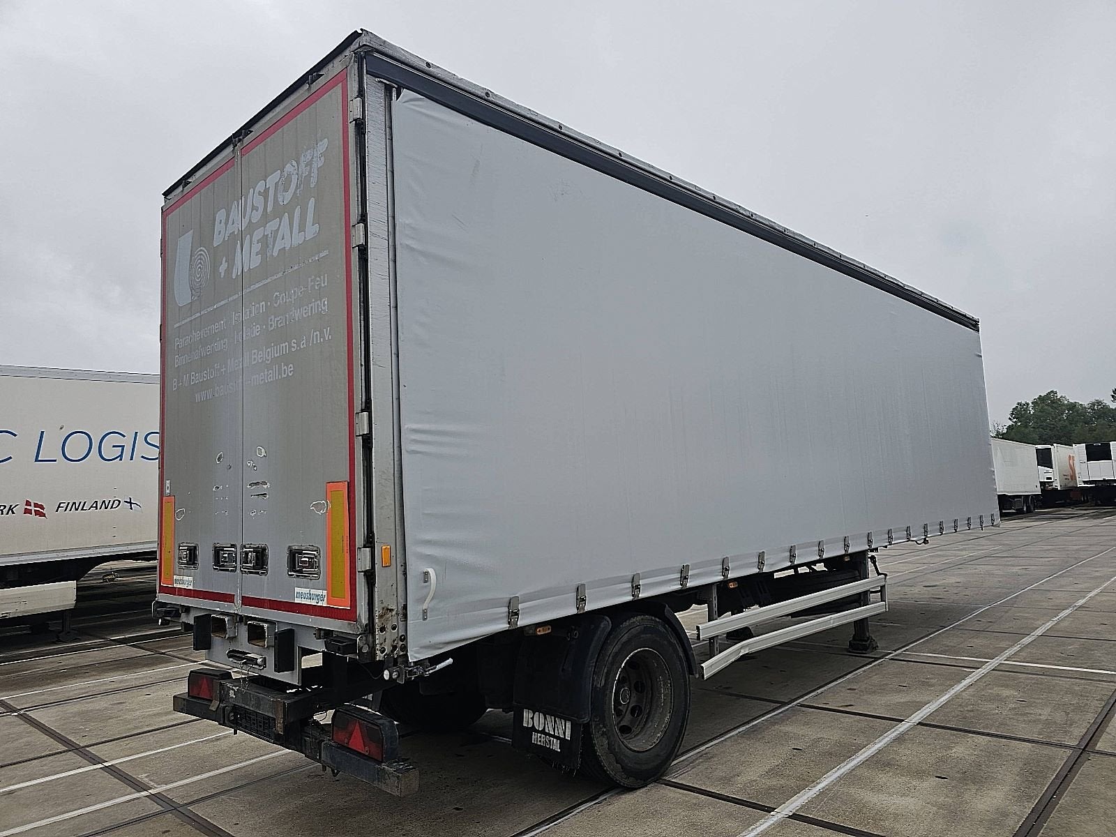 SYSTEM TRAILERS PS10 city new curtains, Auto's, Overige kleuren, Bedrijf, Aanhangers en Opleggers, Te koop