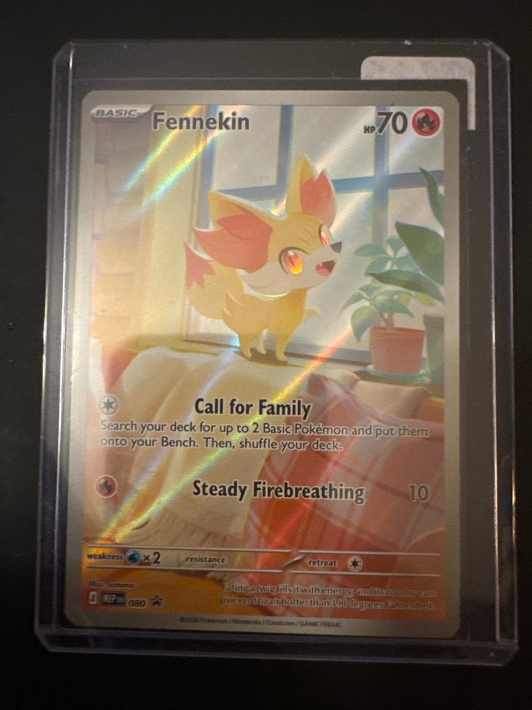 Pokemonkaart fennekin, Ophalen of Verzenden, Zo goed als nieuw, Losse kaart