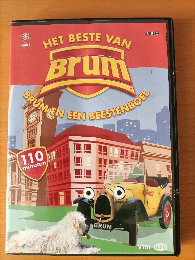 Kinder DVD  Cars, Elmo, Brum, Bob de Bouwer en Beestenboel, Cd's en Dvd's, Animatie, Alle leeftijden, Zo goed als nieuw, Film