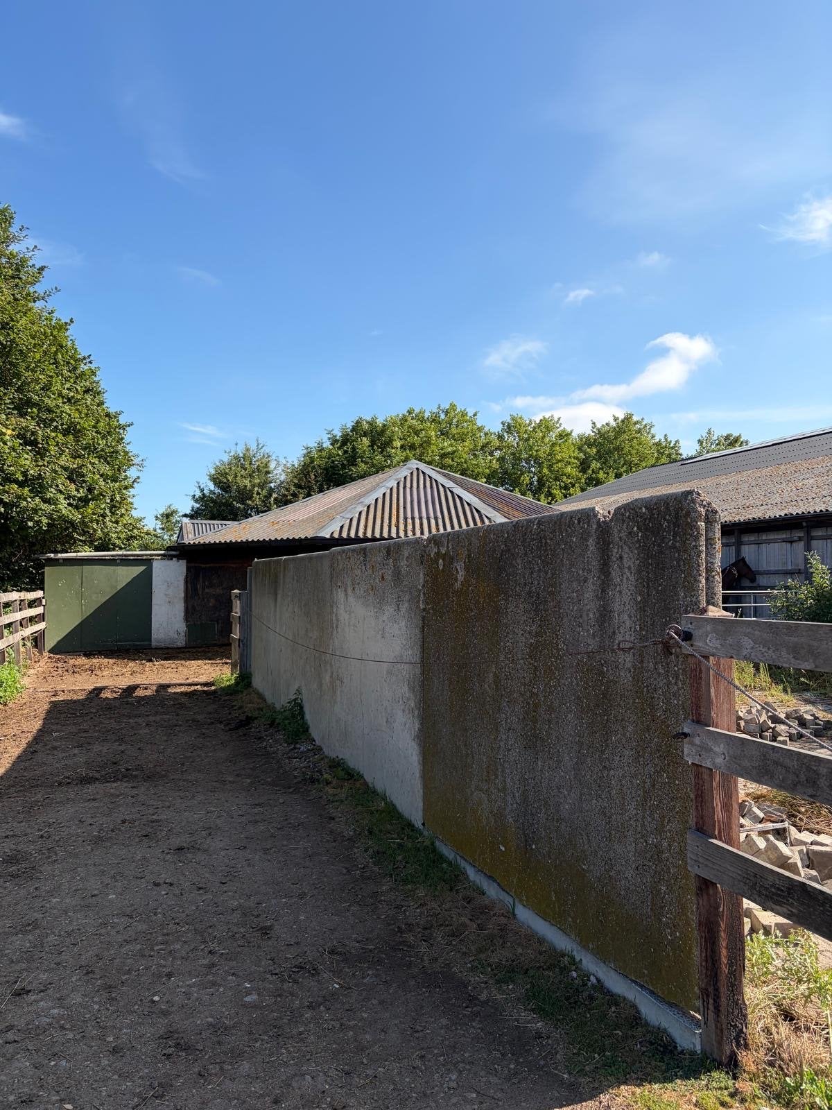 Betonnen keerwanden / L-wanden 2 en 4 meter lang, Tuin en Terras, Tegels en Klinkers, Ophalen, Beton, Klinkers