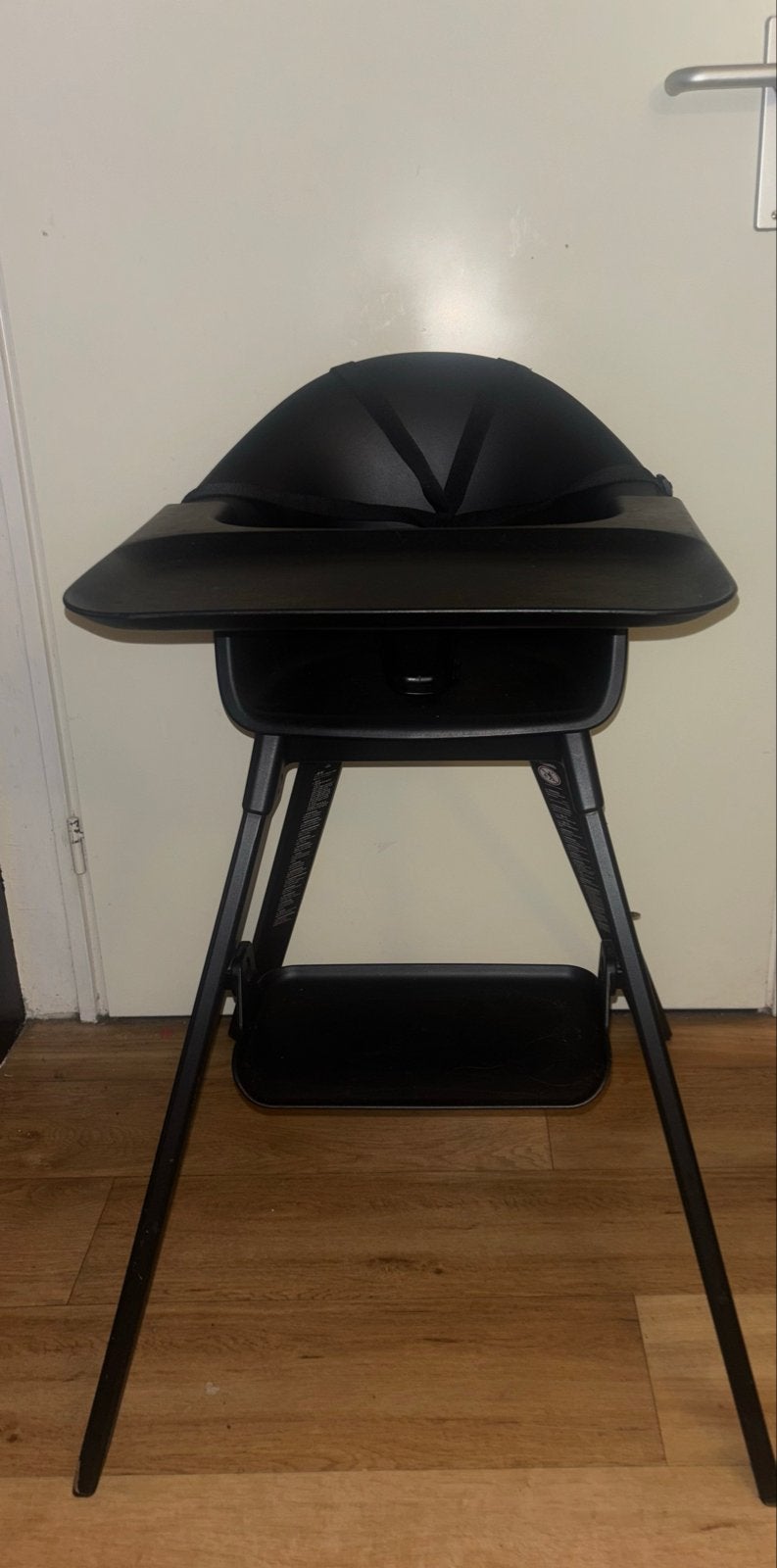 Stokke Clikk kinderstoel met eetblad en gordel, zo goed als, Ophalen, Zo goed als nieuw, Overige typen, Afneembaar eetblad