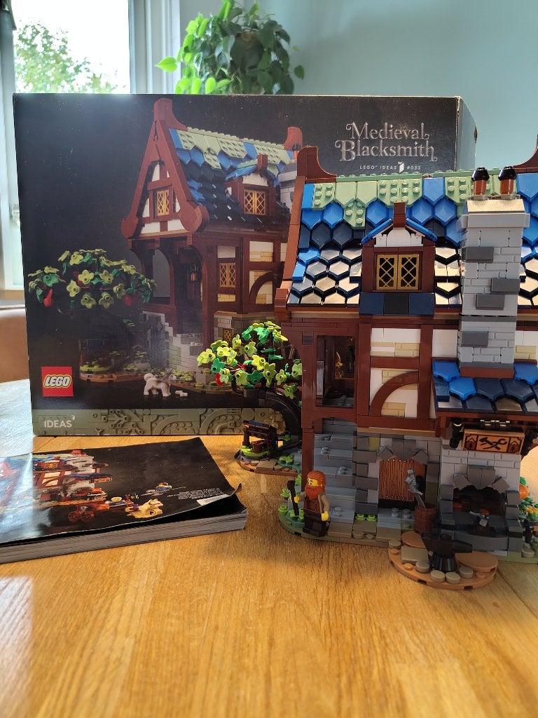 21325 Lego Medieval Blacksmith, Ophalen, Inclusief instructies, Lego, Complete set
