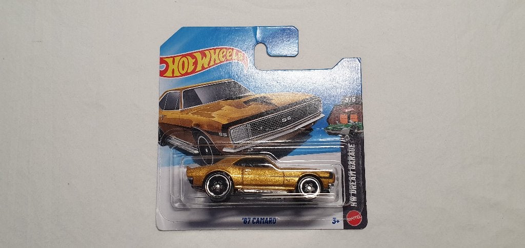 Hot Wheels 1967 Camaro gold, Ophalen of Verzenden, Nieuw, Auto