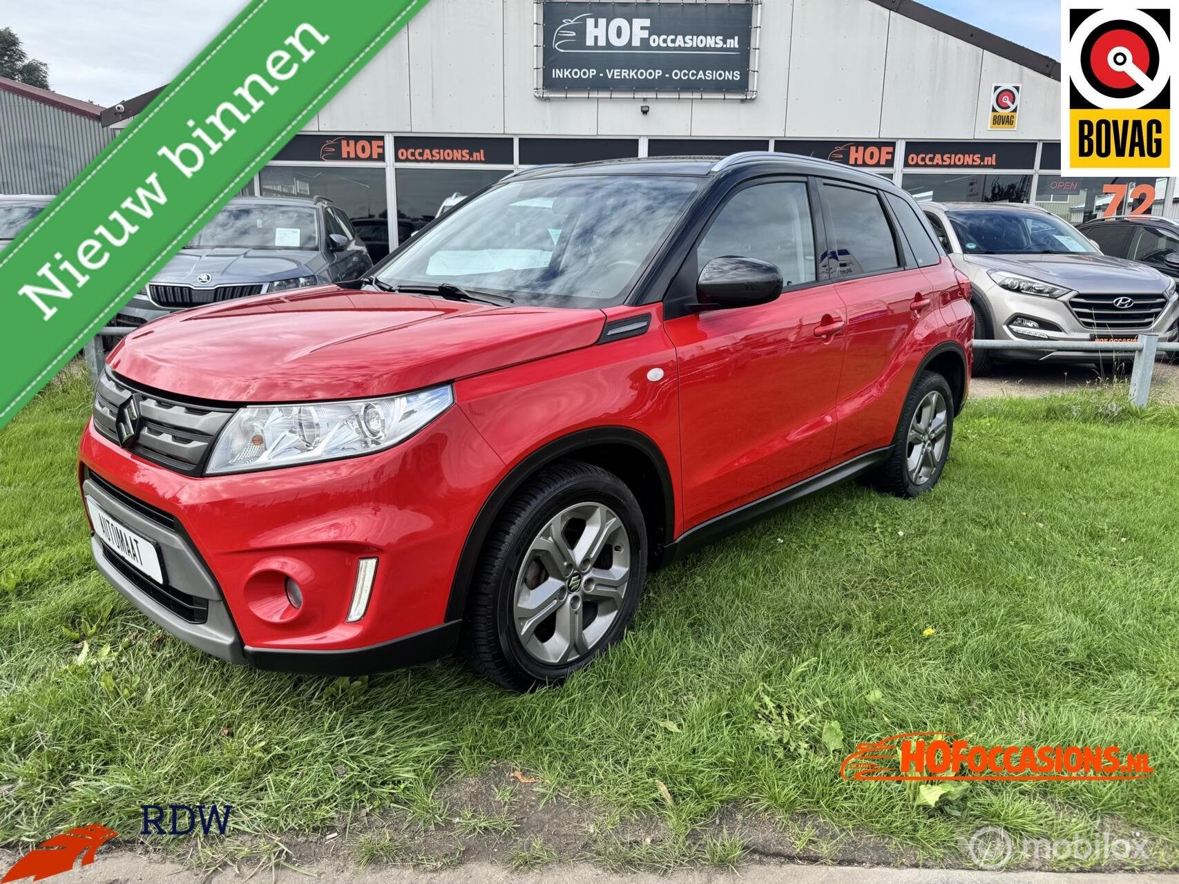 Suzuki Vitara 1.6 Exclusive AUTOMAAT / NAVI / TREKHAAK, Gebruikt, Euro 6, 4 cilinders, 400 kg