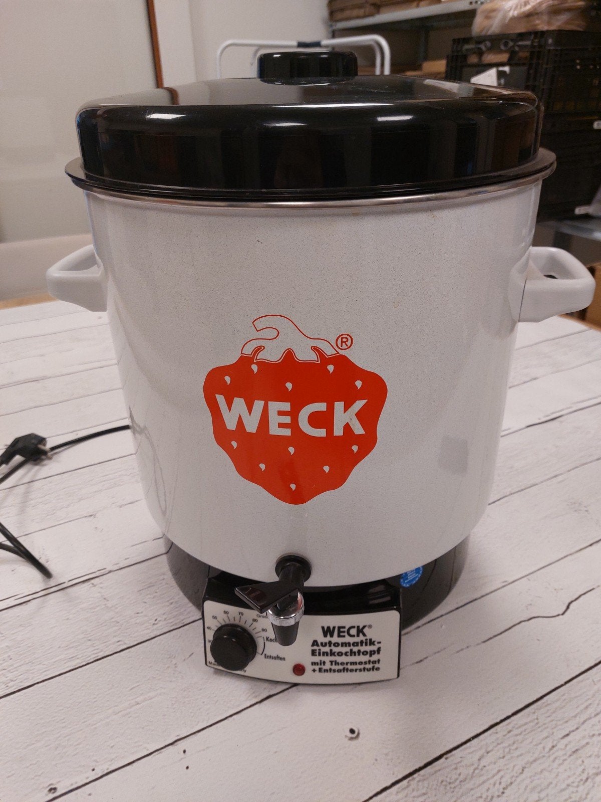 Weck Inmaakketel 29 Liter - Gebruikt maar Functioneel, Gebruikt, Overige typen, Aluminium, Ophalen of Verzenden