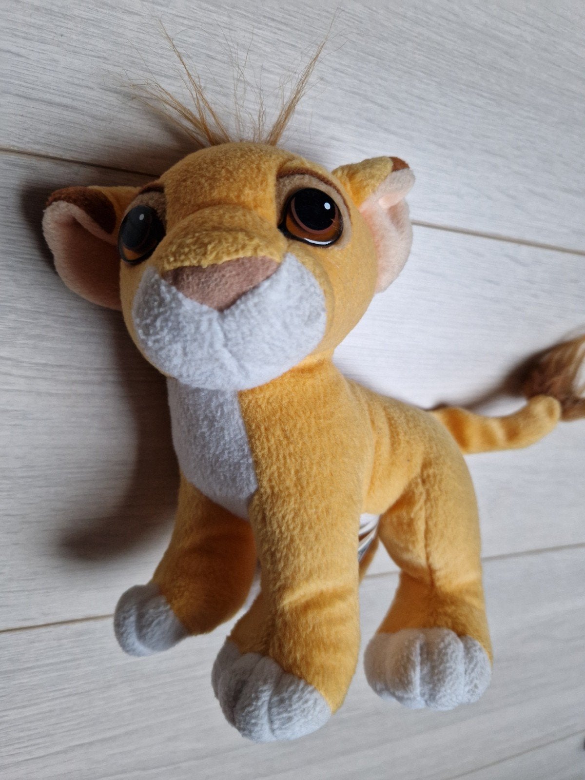 1994 sweetheart simba magnetic kiss the lion king pop plush, Ophalen of Verzenden, Overige figuren, Knuffel