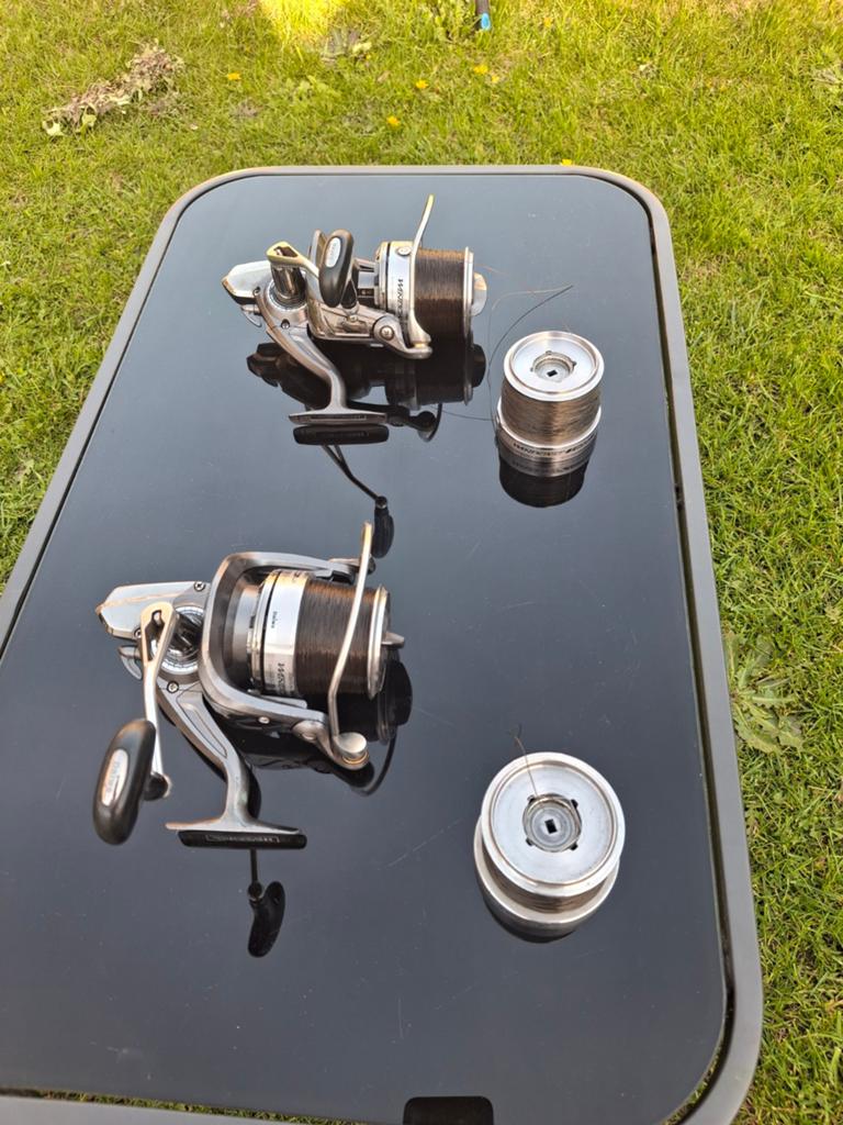2x Daiwa Windcast Z5000LD Big Pit Molens, Ophalen, Zo goed als nieuw, Molen