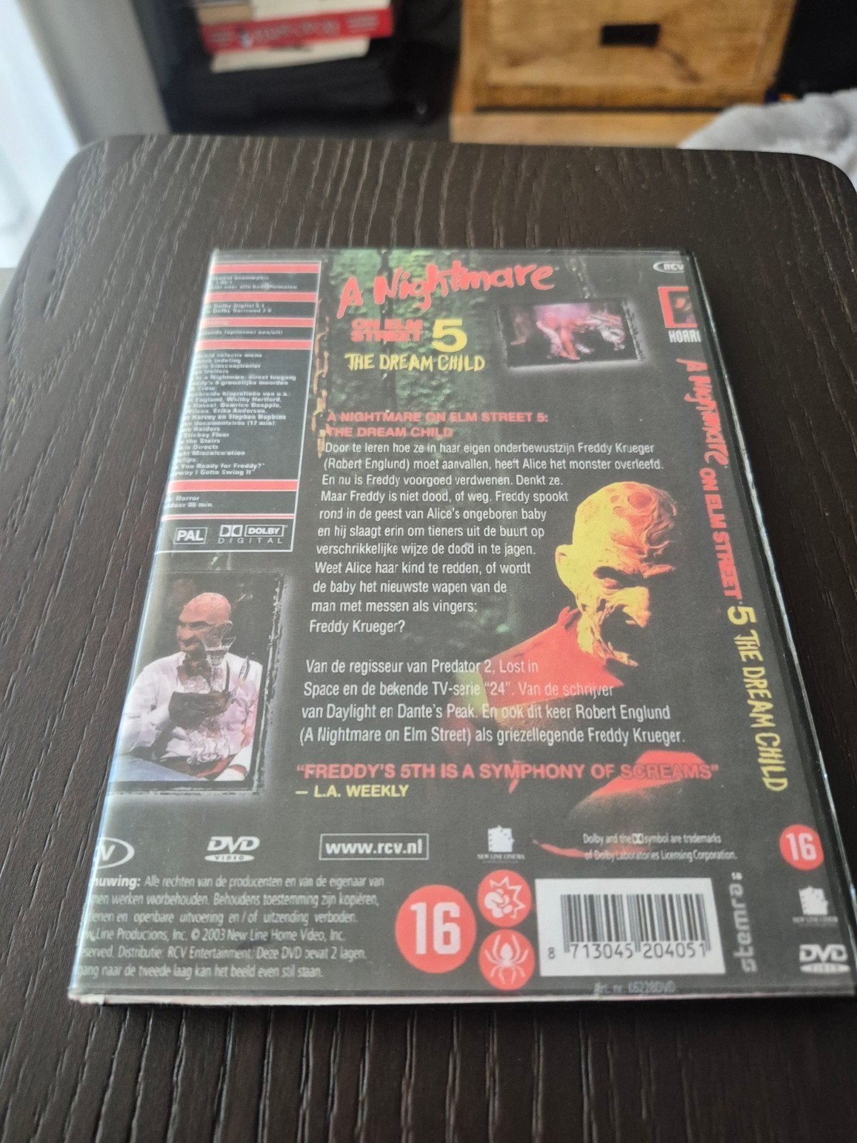A Nightmare on Elm Street 5 & 6 DVD - Horror Klassiekers, Vanaf 16 jaar, Ophalen of Verzenden, Gebruikt, Engels