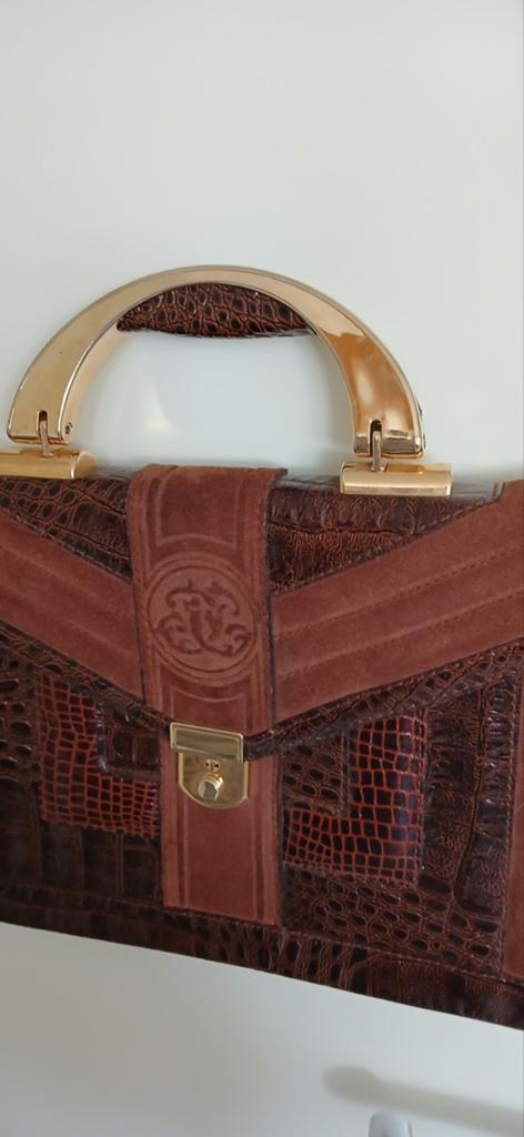 Prachtige echt leder klasse tas, Verzenden, Nieuw, Bruin, Overige typen