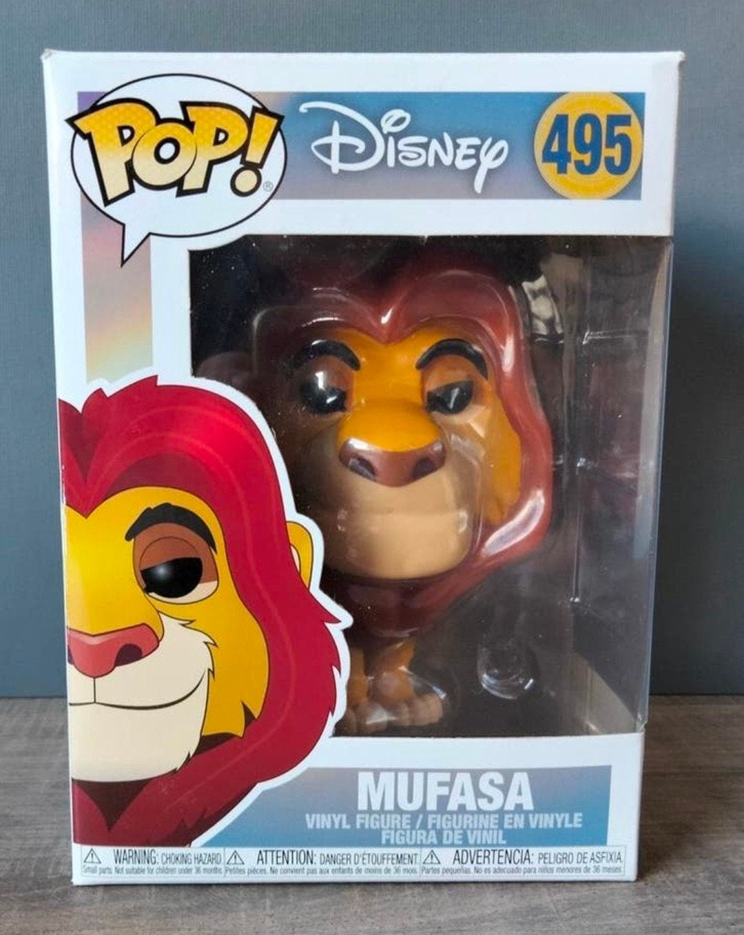 495 Mufasa Disney The Lion King Funko Pop, Verzamelen, Ophalen of Verzenden, Zo goed als nieuw