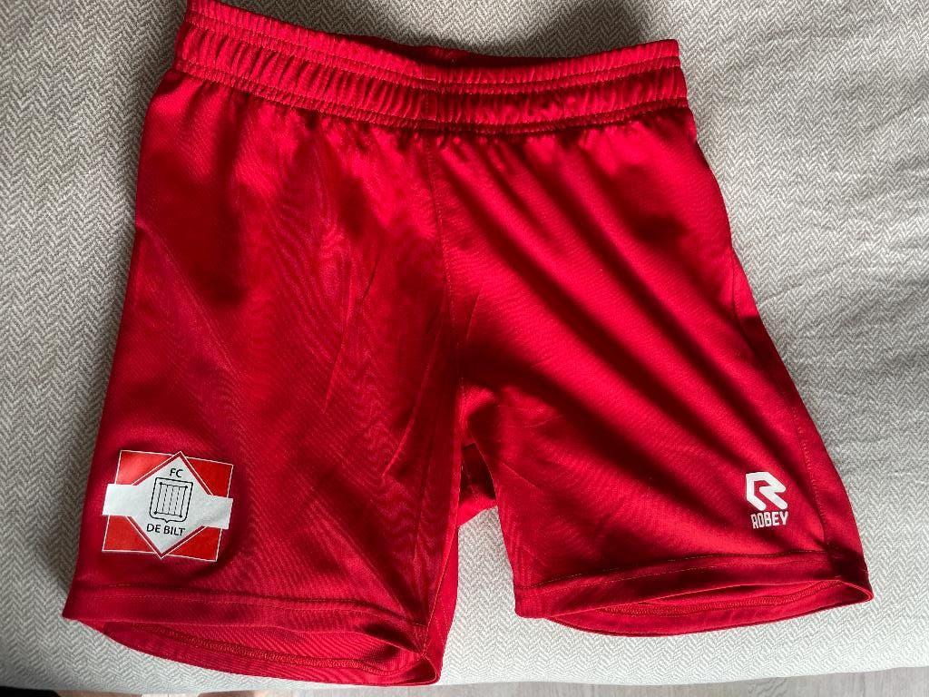 FC de Bilt wedstrijdbroekje voetbal nieuwste model, Kinderen en Baby's, Kinderkleding | Maat 164, Ophalen of Verzenden, Gebruikt