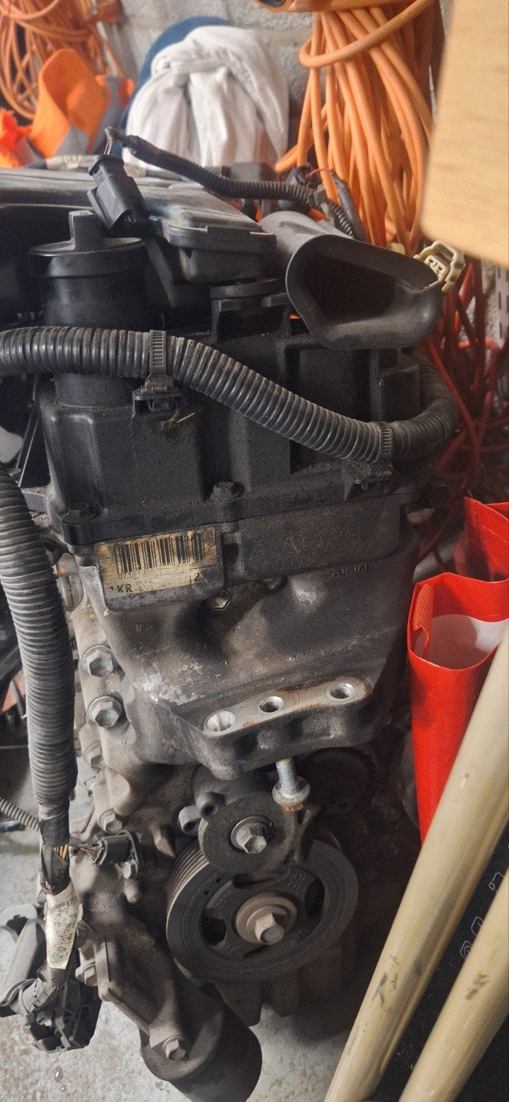 Motorblok Peugeot 108 - 2016, 135.000 km, Auto-onderdelen, Ophalen, Gebruikt, Citroën