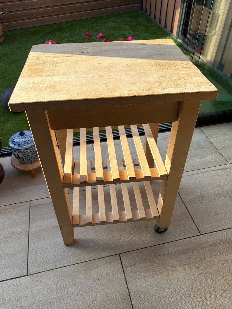 Ikea Bekvam Large, Ophalen, 50 tot 100 cm, Eikenhout, Zo goed als nieuw