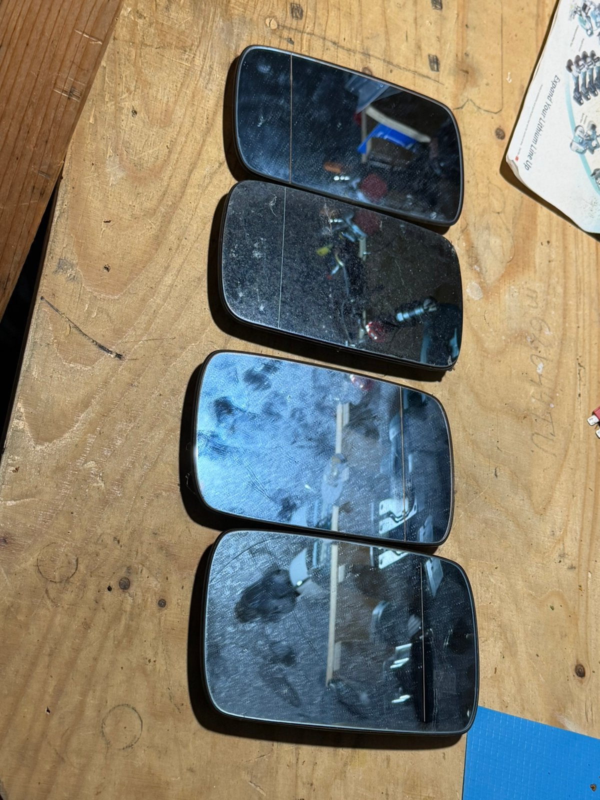 Spiegels bmw e39, Ophalen, BMW