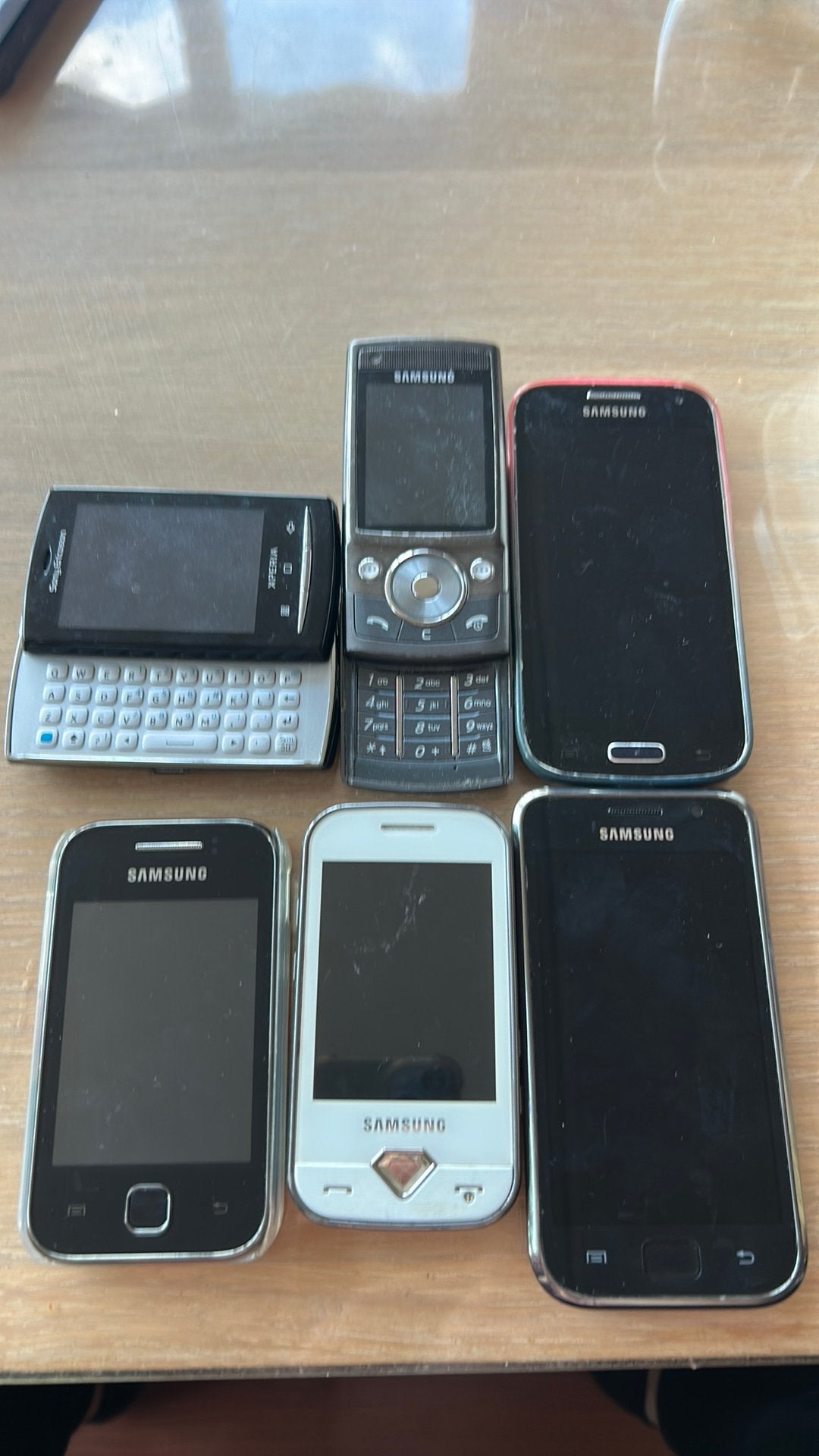 Partij oude telefoons te koop, Overige modellen, Zwart, Overige systemen, Ophalen of Verzenden