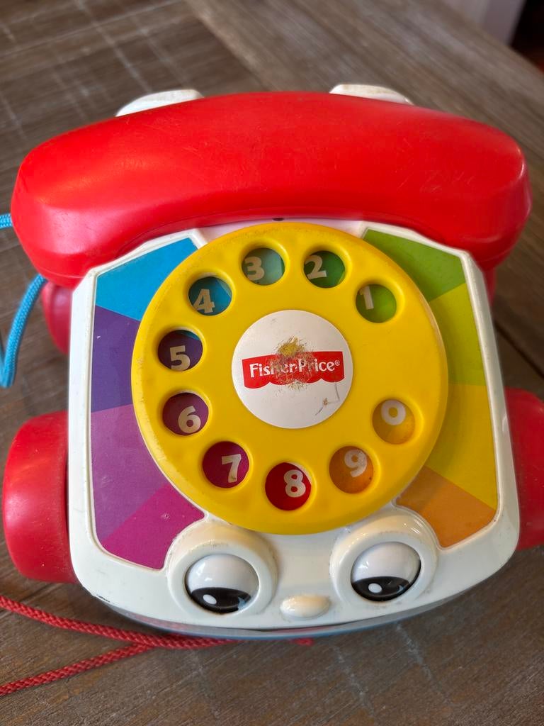 Nostalgische Fisher-Price Telefoon - Vintage Speelgoed, Kinderen en Baby's, Speelgoed | Fisher-Price, Ophalen, Gebruikt, Overige typen
