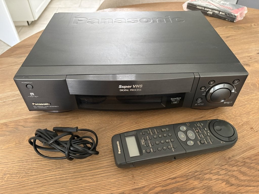 Panasonic NV-HS950 Super VHS videorecorder met TBC, Ophalen, Gebruikt, VHS-speler of -recorder