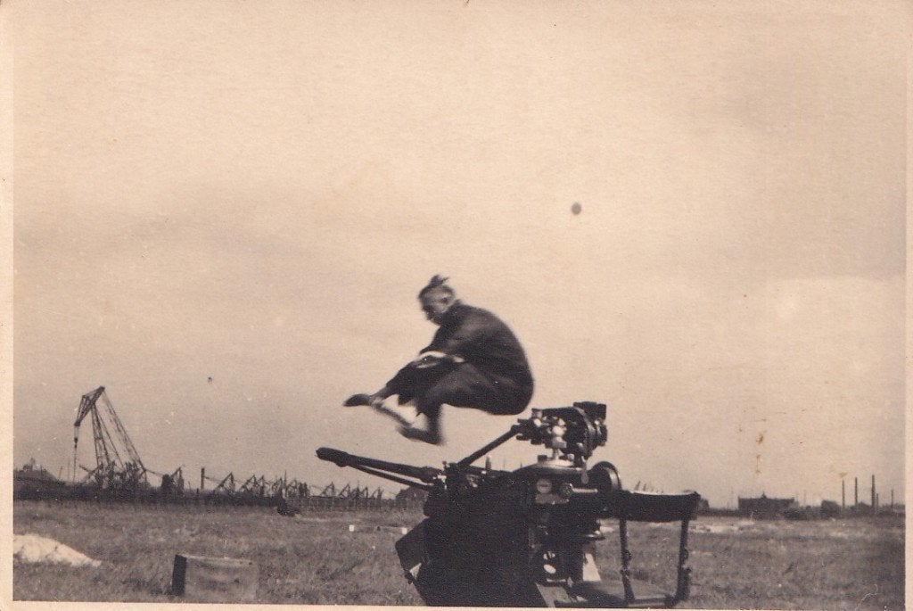 Originele WO2 Foto Duits Luchtafweer geschut Flak, Verzamelen, Ophalen of Verzenden, Nederland, Foto of Poster