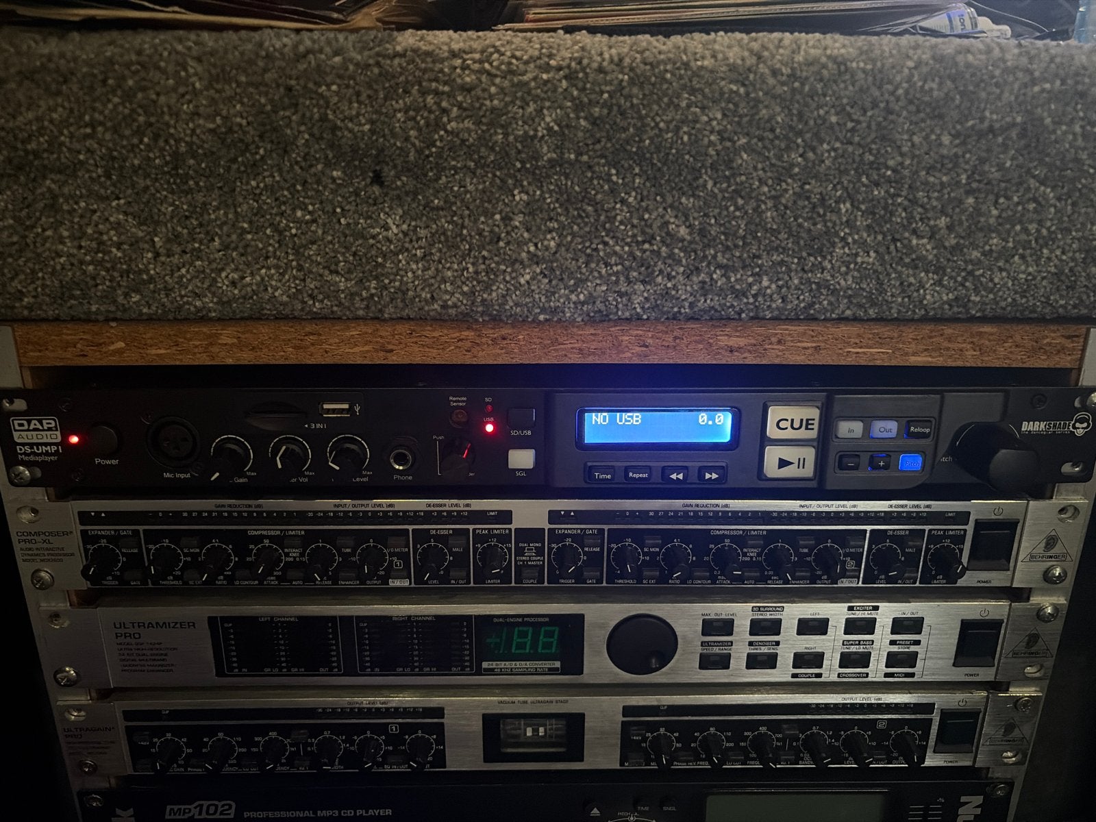 DAP Audio DS-UMP1 USB/SD Mediaspeler - Zo goed als nieuw, Ophalen of Verzenden, Zo goed als nieuw, Audio