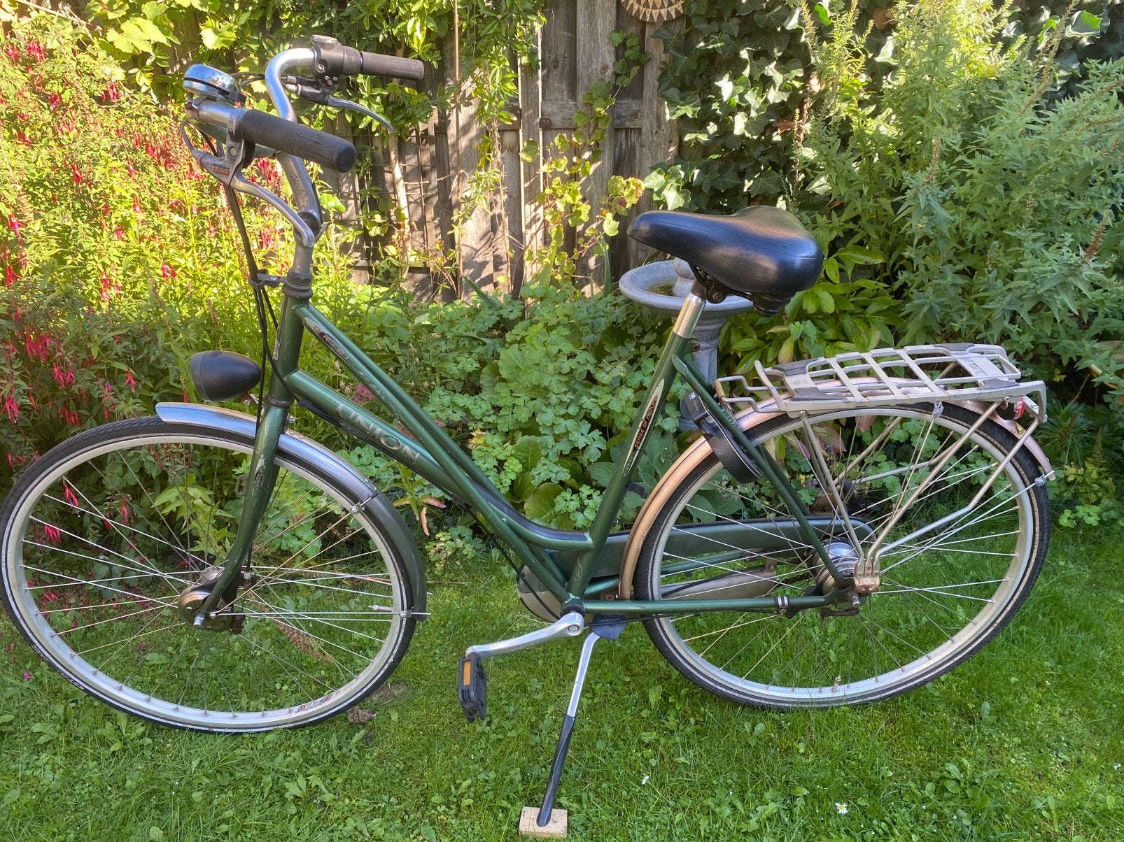 Stationsfiets Union Damesfiets €50,-, Fietsen en Brommers, Versnellingen, Trommelrem, Ophalen, Overige merken