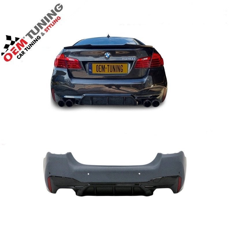 Achterbumper geschikt voor F10 F11 | 5 Serie | G30 Design |