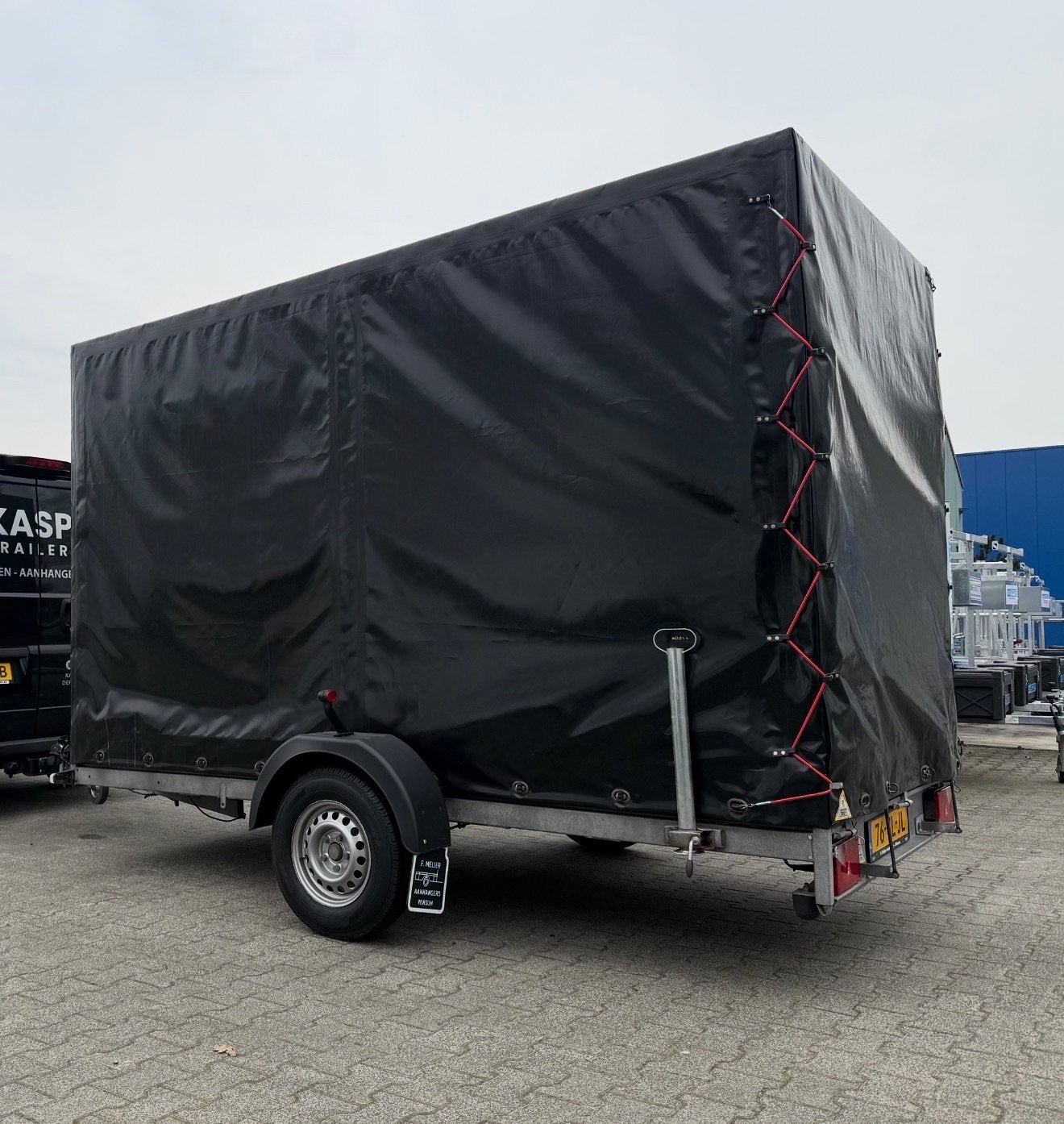 kantelbare huif motor / aanhanger electrische lier 350x210, Auto diversen, Ophalen of Verzenden