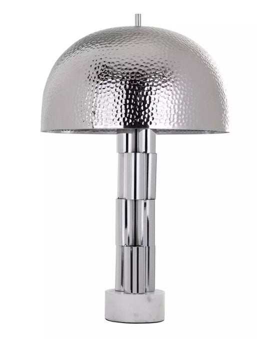 Richmond Interiors lamp Jeremy zilver, Nieuw, Ophalen of Verzenden, Metaal, 58 cm