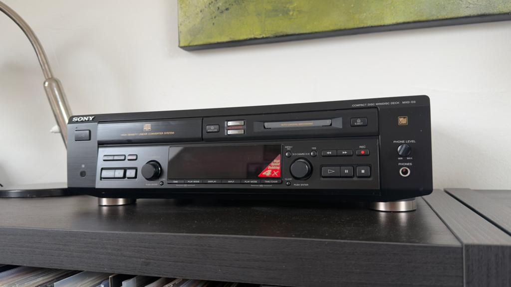 Sony MXD-D3 compact disc mini disc deck, Ophalen of Verzenden, Minidisc-speler