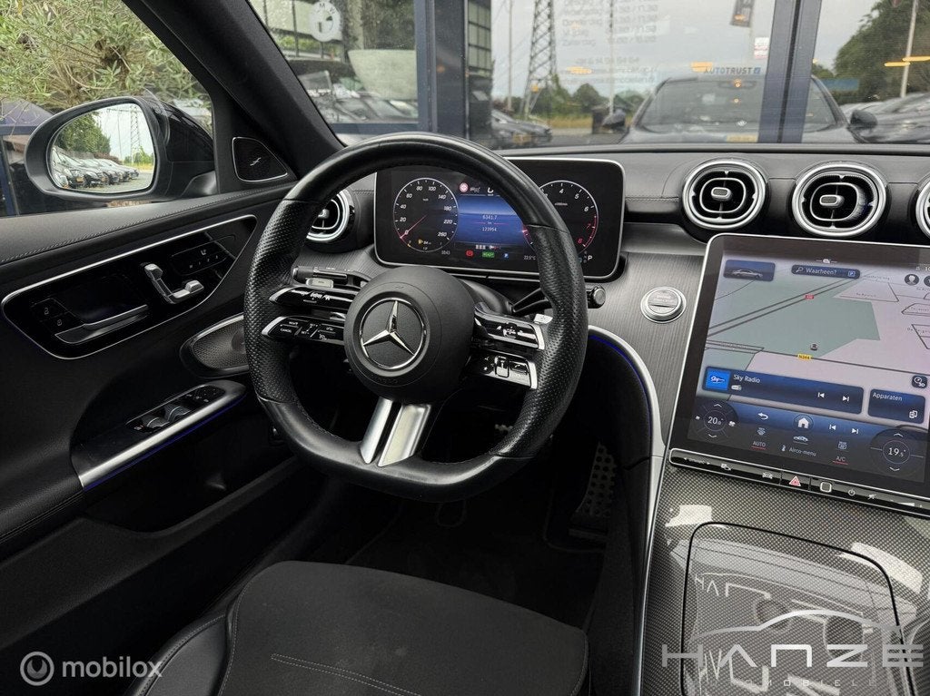 Mercedes C 300 AMG Line|PANO|360°|Burmester|MB-LED|Memory, Automaat, Euro 6, 4 cilinders, 258 pk