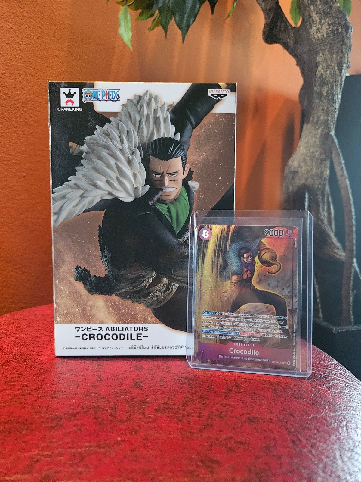 One Piece Abiliators Crocodile Figuur + Kaart - Ongeopend, Ophalen of Verzenden, Nieuw