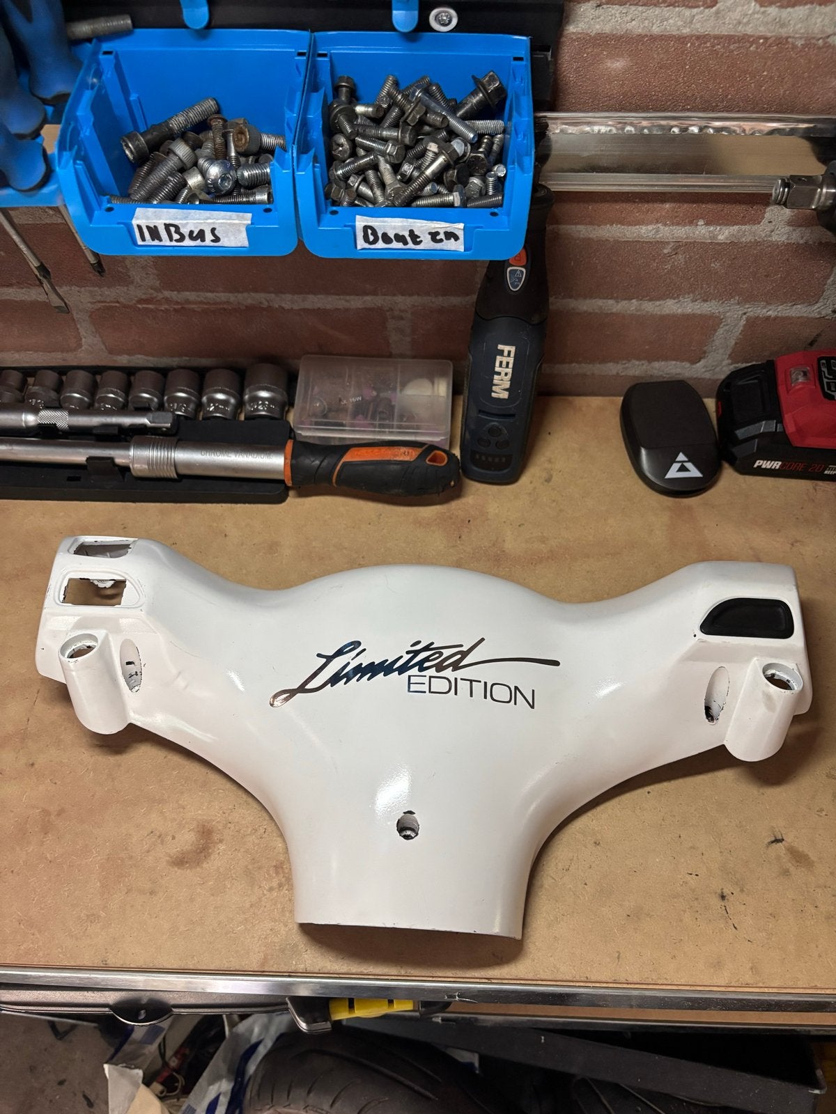 Piaggio Zip Binnen Stuurkap Custom, Ophalen of Verzenden, Gebruikt, Kap, Piaggio