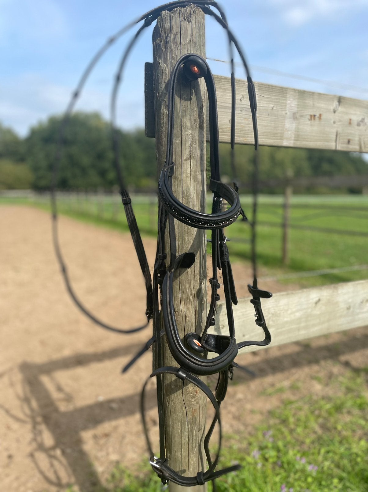Hoofdstel Kieffer maat Cob zwart, Kieffer, Ophalen of Verzenden, Cob, Frontriem