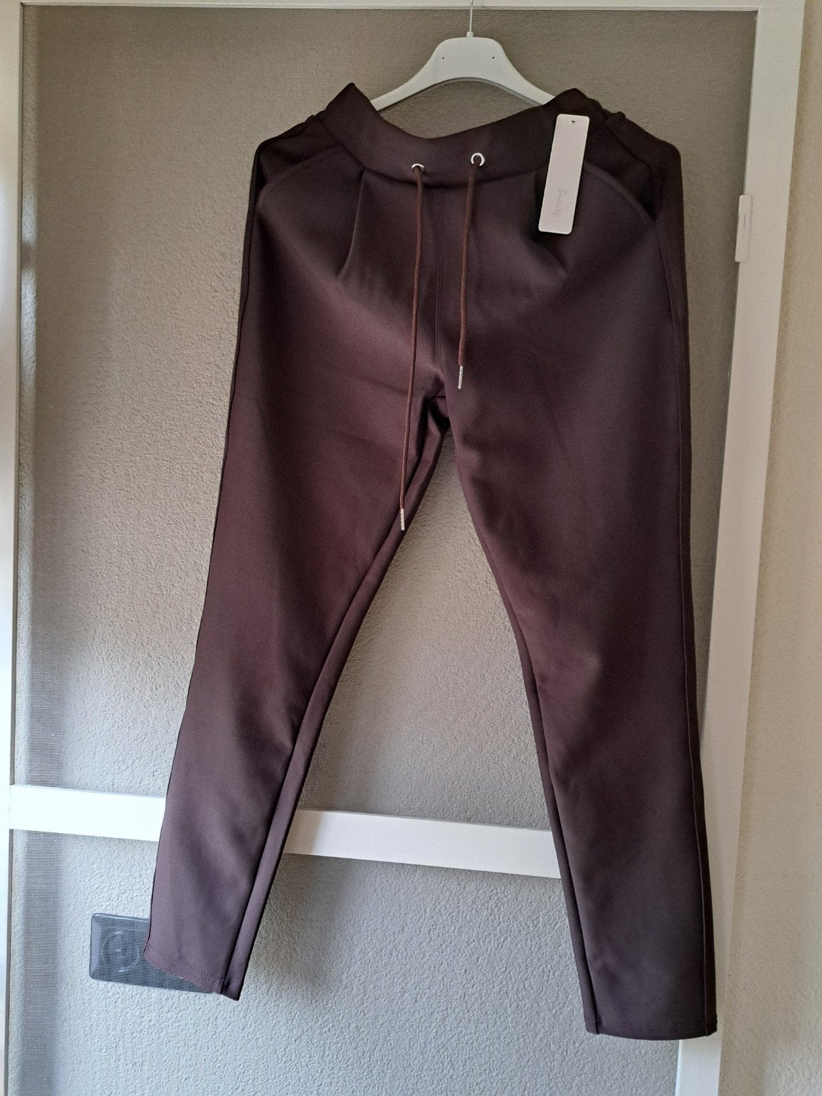 DAMES BROEK NIEUW MAAT M/L KLEUR BRUIN NIEUWPRIJS 32.95 EURO, Ophalen of Verzenden, Nieuw, Bruin, Lang