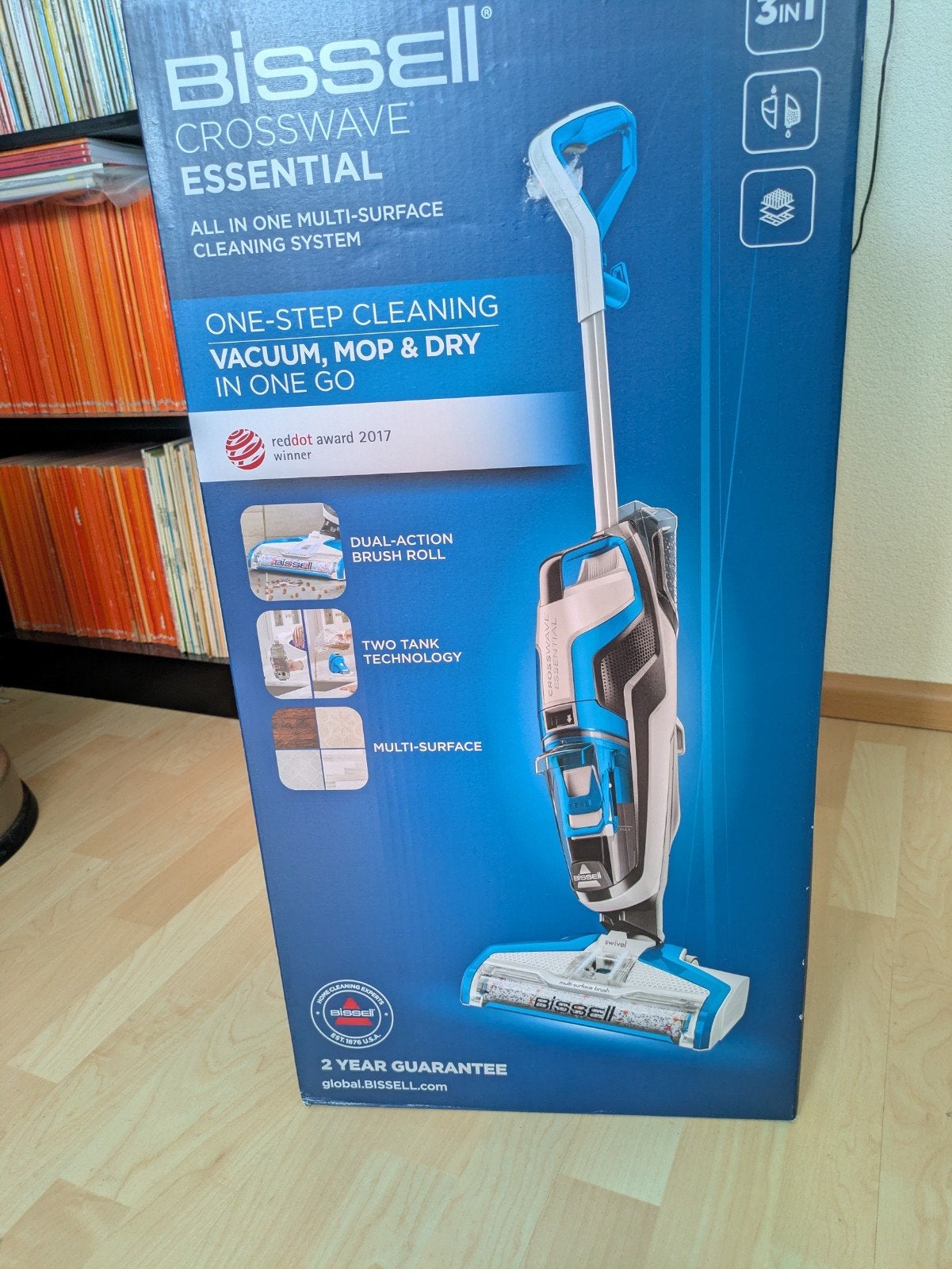 Bissell Crosswave Essential 3 in 1 stofzuiger/dweilen/drogen, Combi-reiniger, Overige merken, Dweilfunctie, Ophalen of Verzenden