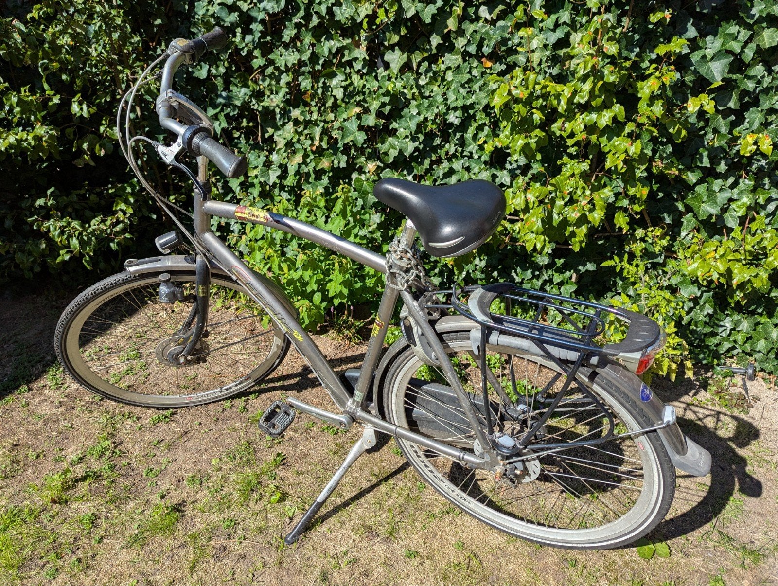 Gazelle fiets met 8 versnellingen en trommelremmen